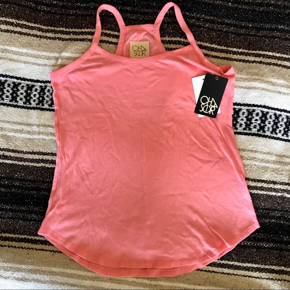 NWT! Flamingo Pink Tank Top